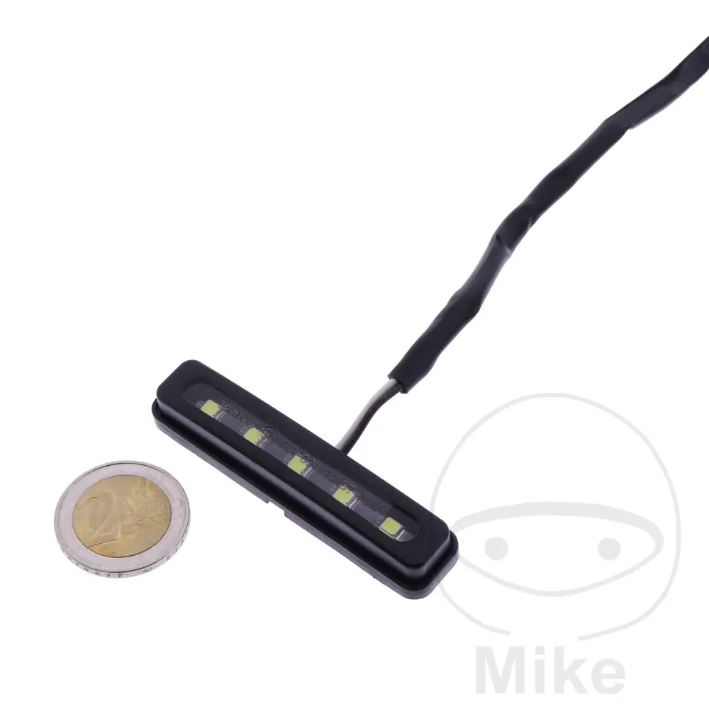 JMP 粘着式 ブラック LED ナンバープレートランプ — 第2ビュー
