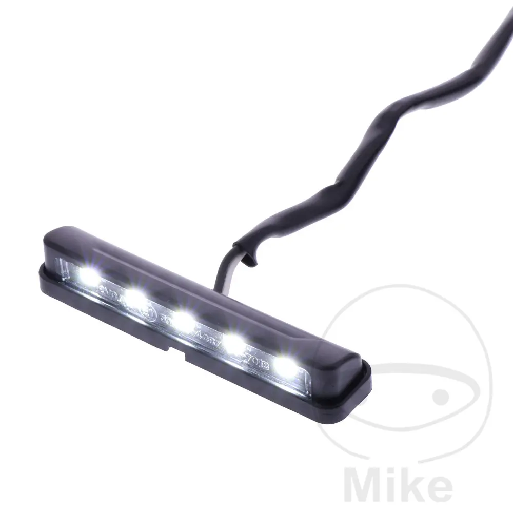 LED-Kennzeichenleuchte JMP KLEBEMONTAGE schwarz
