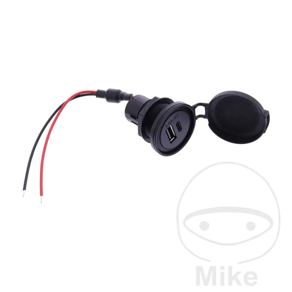 M+S 카본 더블 USB 소켓