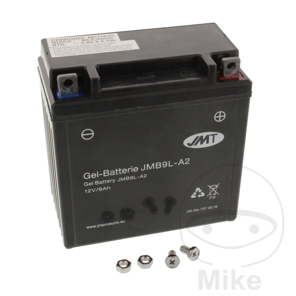 Moto gelio baterija YB9L-A2 JMT Yuasa 7070543