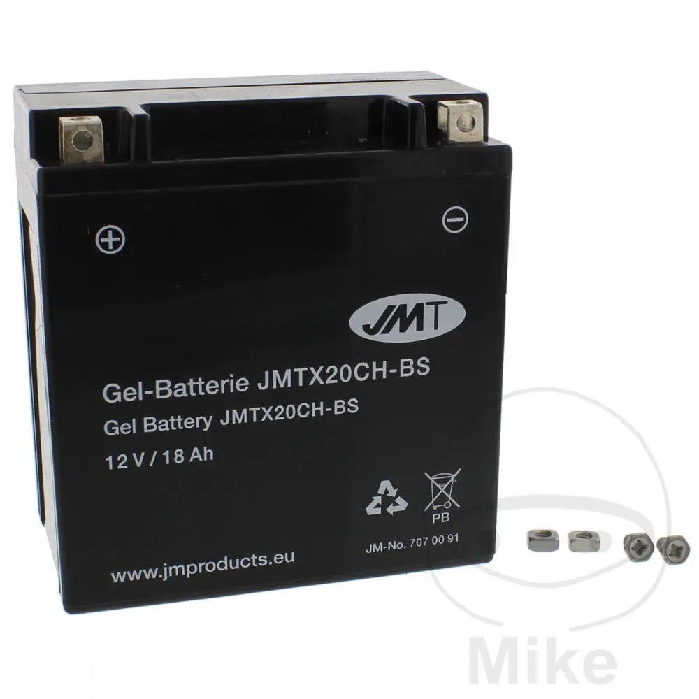Батерия за мотоциклет YTX20CH-BS Gel JMT Yuasa