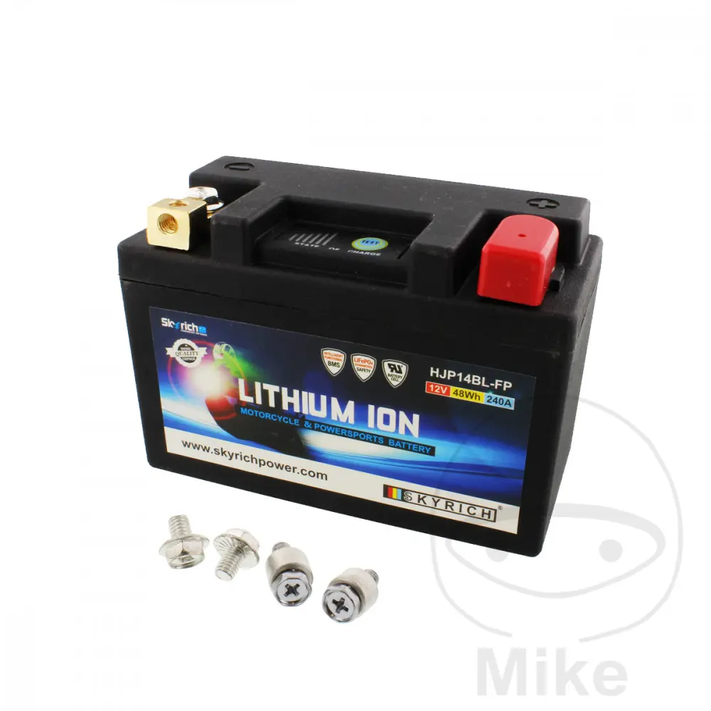 موٹر سائیکل بیٹری سکائی رچ LTM14BL لیتھیم آئن