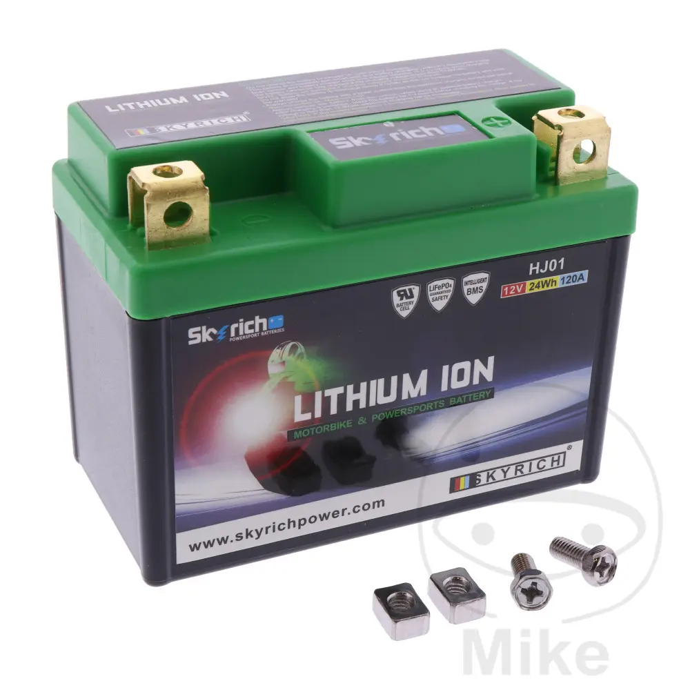 Lithium-ion Motorcykelbatteri HJ01 Skyrich