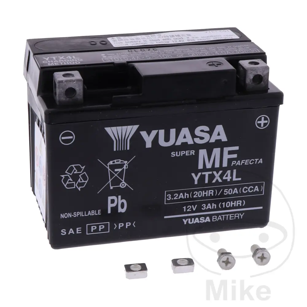 Batterie sans entretien Yuasa YTX4L