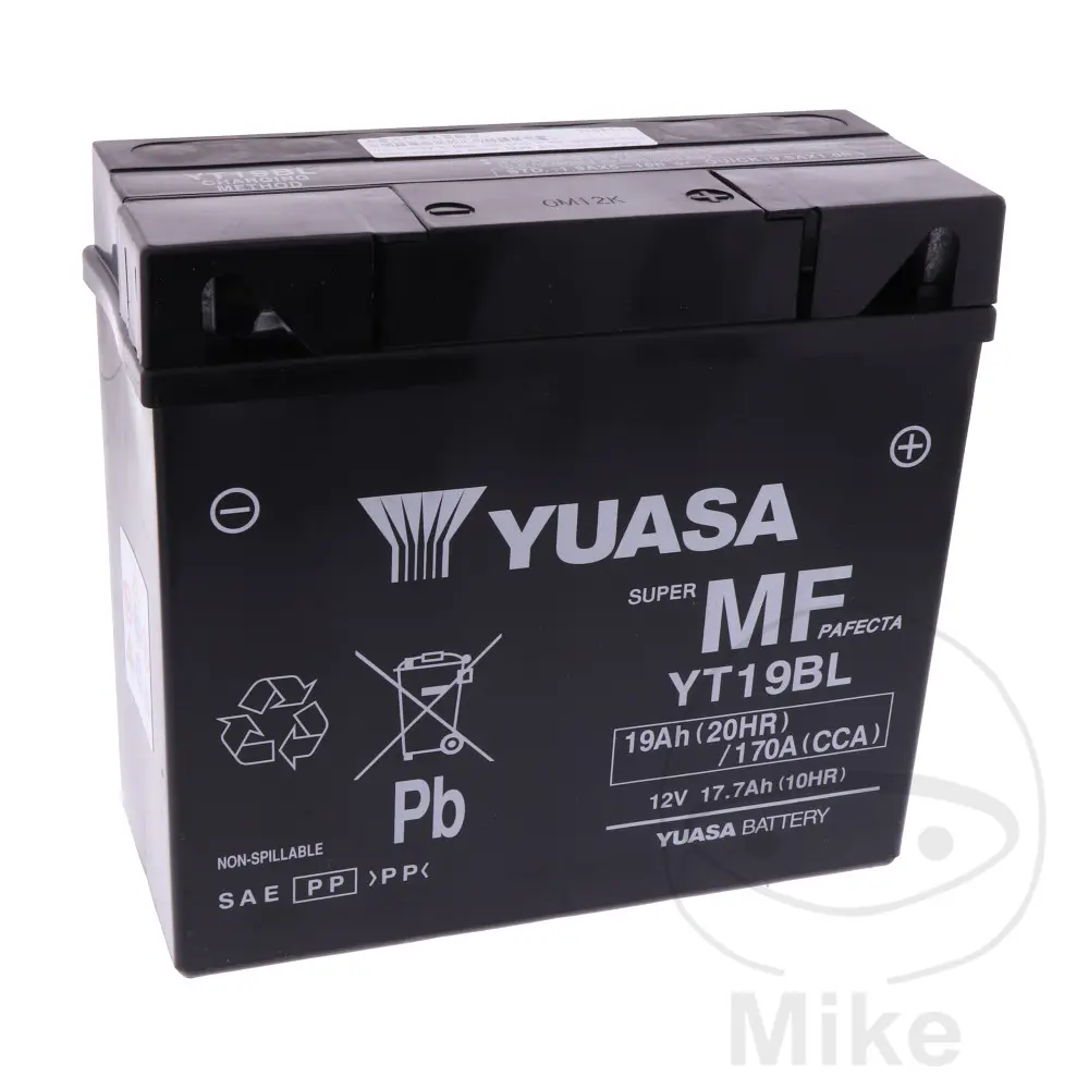 Batterie Yuasa YT19BL sans entretien