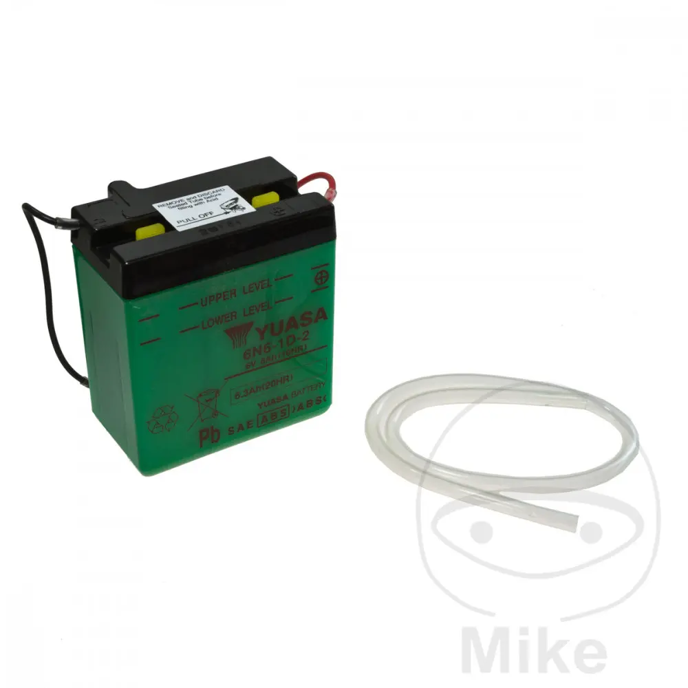 Batterie Yuasa 6N6-1D-2