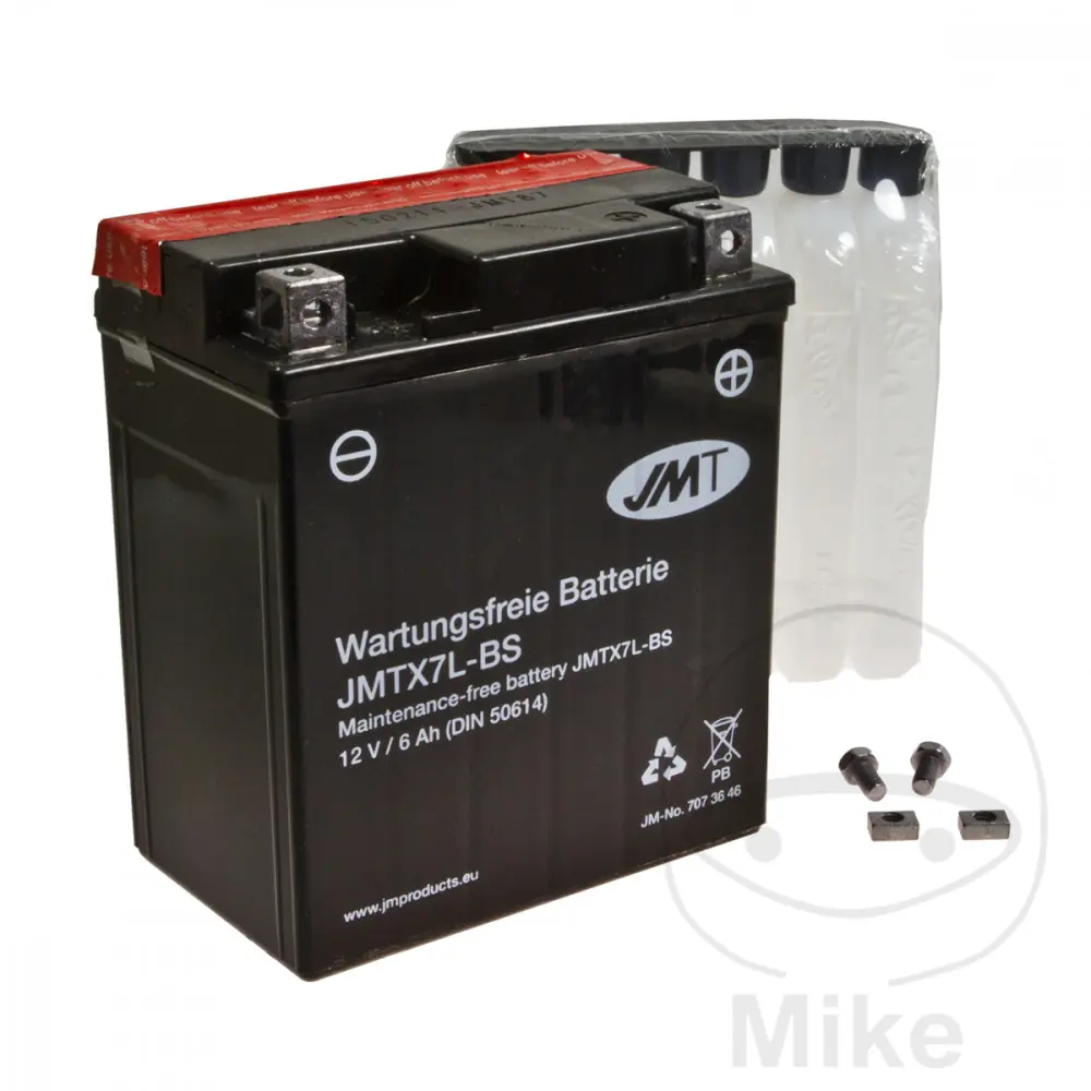JMT یواسا YTX7L-BS 7070378 موٹر سائیکل بیٹری