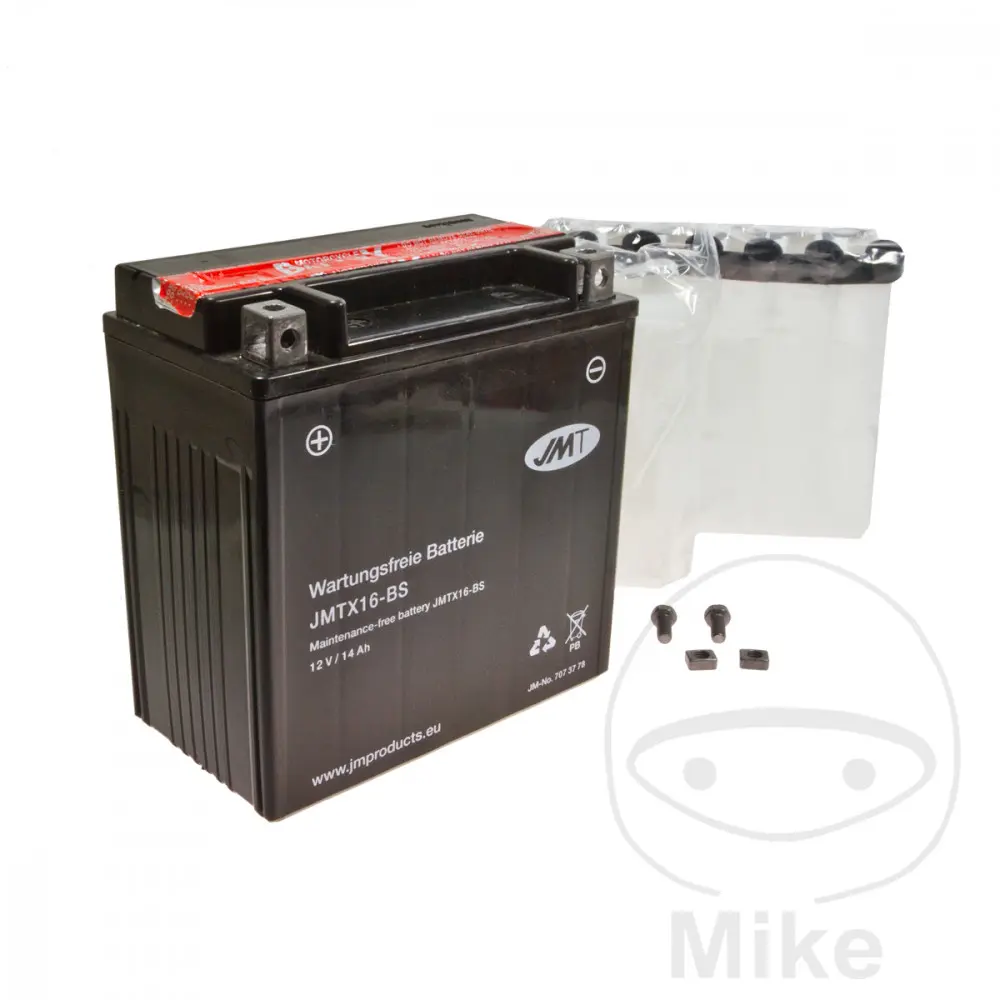 Motorradbatterie YTX16-BS JMT Yuasa 7075005