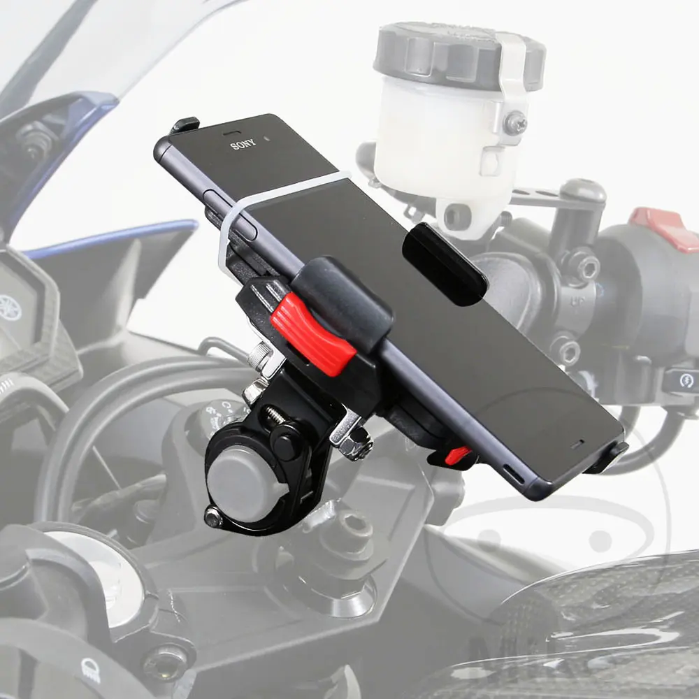 Soporte para smartphone Daytona con abrazadera de 22-29 mm
