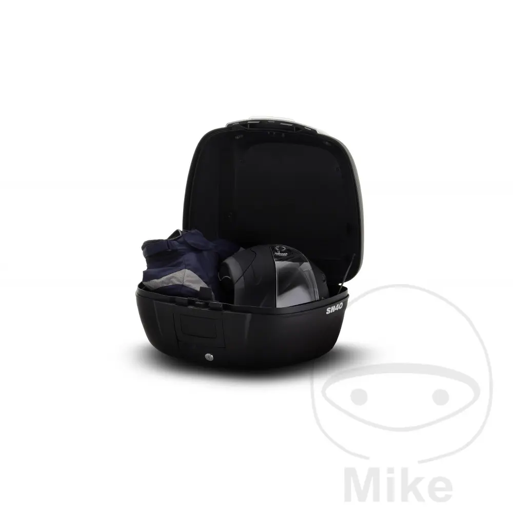 Sort Topcase 40 Liter Shad SH40 med monteringsplade — 4. billede