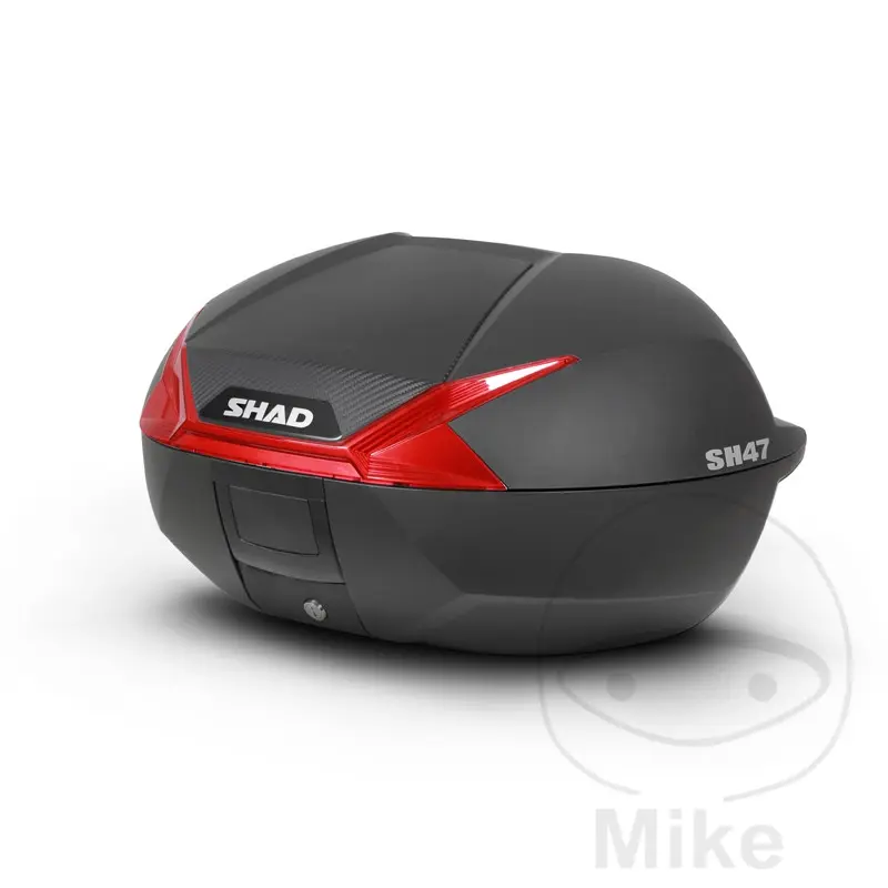 Vrchní kufr černý 47L Shad — pohled 4