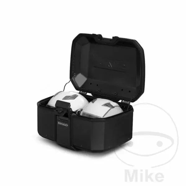 TOP CASE SHAD TR55 TERRA 55L PURE BLACK MIT LOCK SYSTEM - KAPAZITÄT 2 INTEGRALHELME (Trägerplatte separat erhältlich) (D0TR55100B) — Ansicht 6