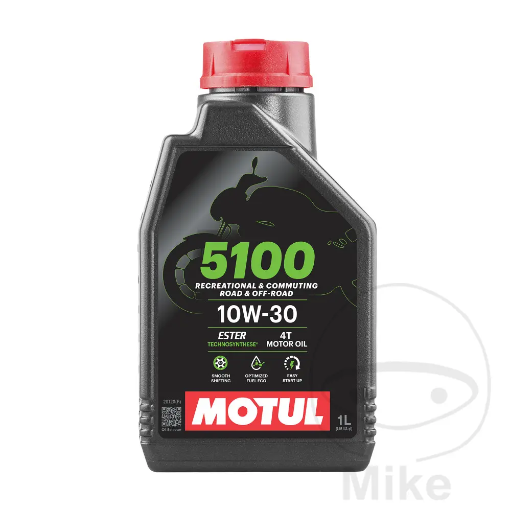 Huile moteur 10W30 4T 1L Motul HC-Synthèse 5100
