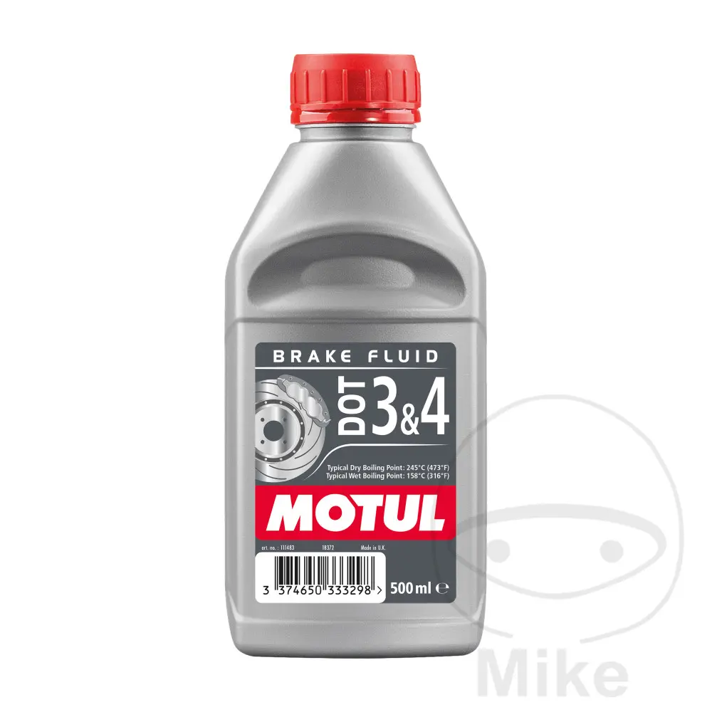Bremsflüssigkeit DOT 3/4 0,5 L Motul