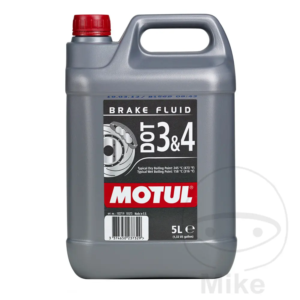 Motul DOT3/4 ब्रेक फ्लुइड 5 L
