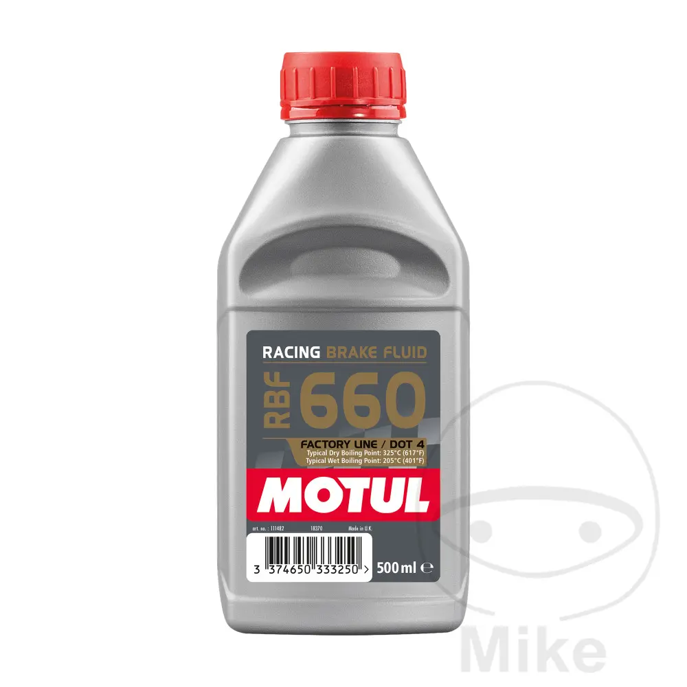 Liquide de frein Motul RBF 660 DOT 4 0,5 L