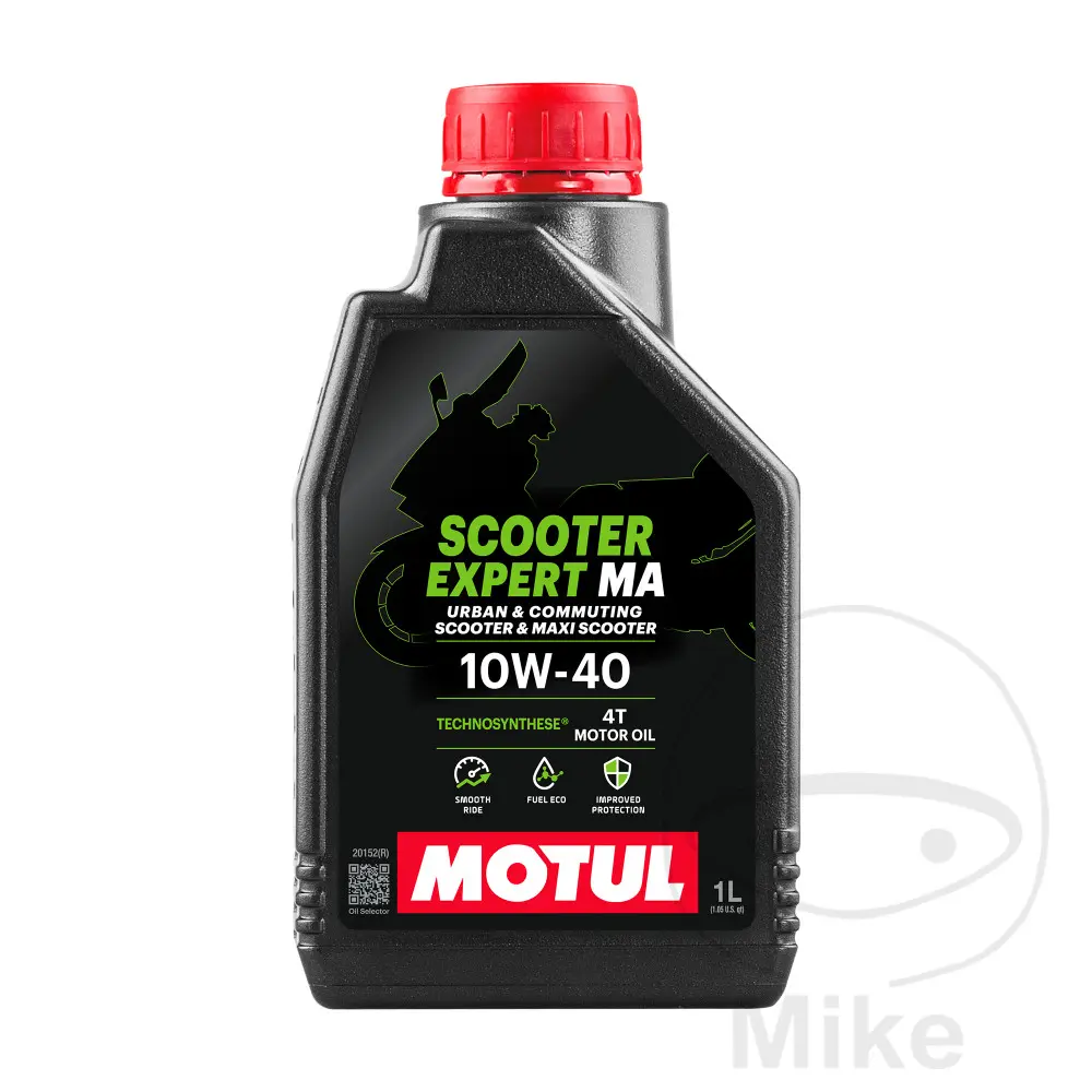Huile Moteur Motul 10W40 4T HC-Synthèse 1 L Scooter Expert MA