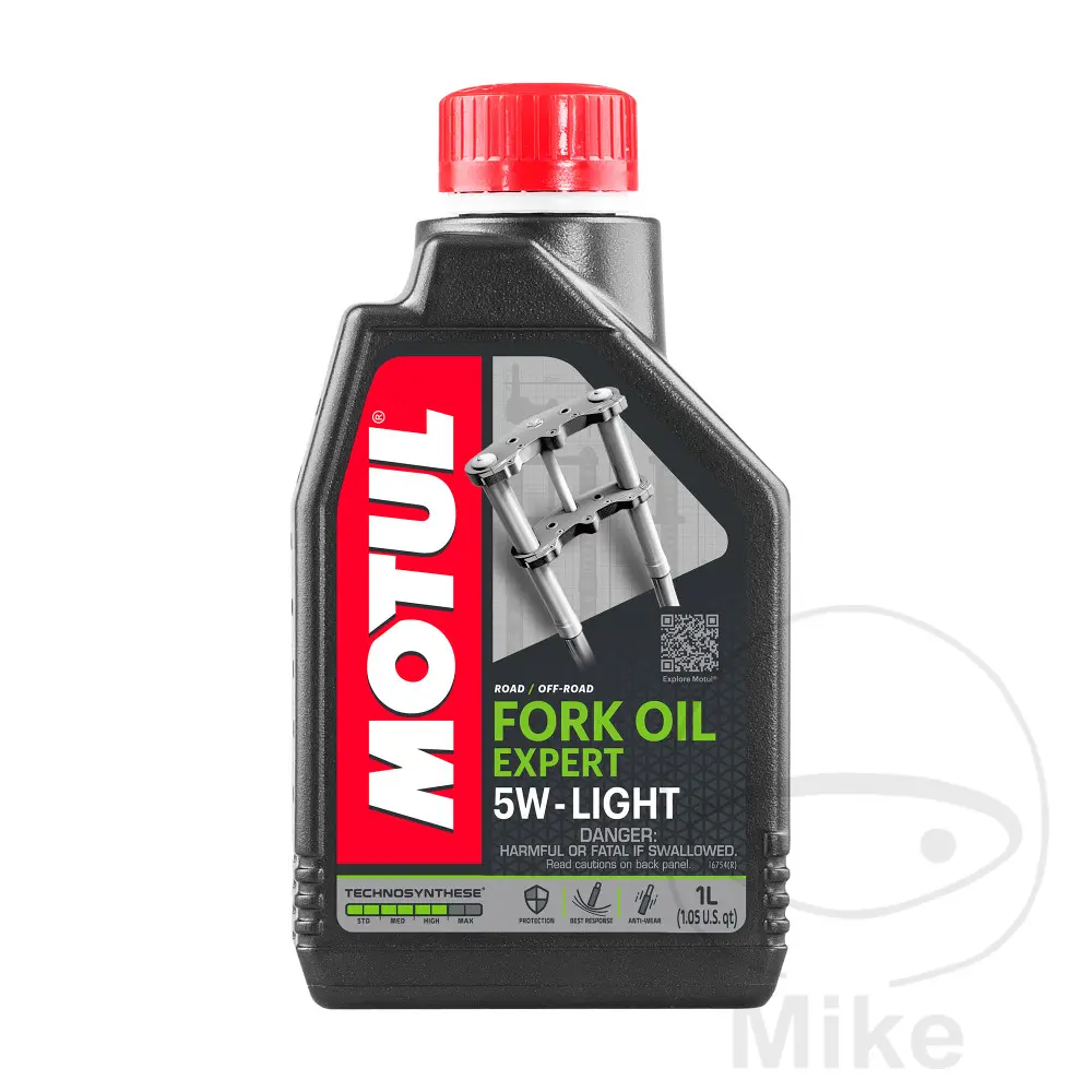 زيت تعليق أمامي Motul HC-Synthèse Expert Light 5W 1 لتر