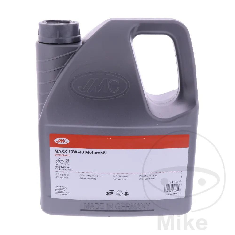 JMC Maxx Synthetisches Motoröl 10W40 4T 4 L