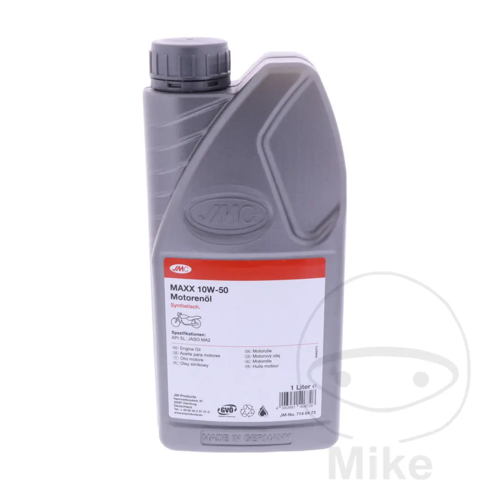 JMC میکس 10W50 4T سنتھیٹک انجن آئل 1 لیٹر