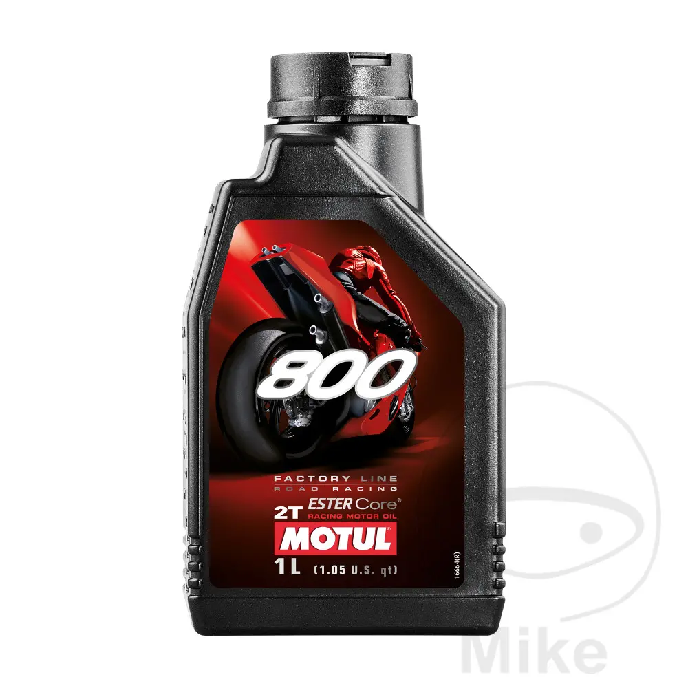Huile moteur 2 temps Motul 800 FL Road Racing synthétique 1 L