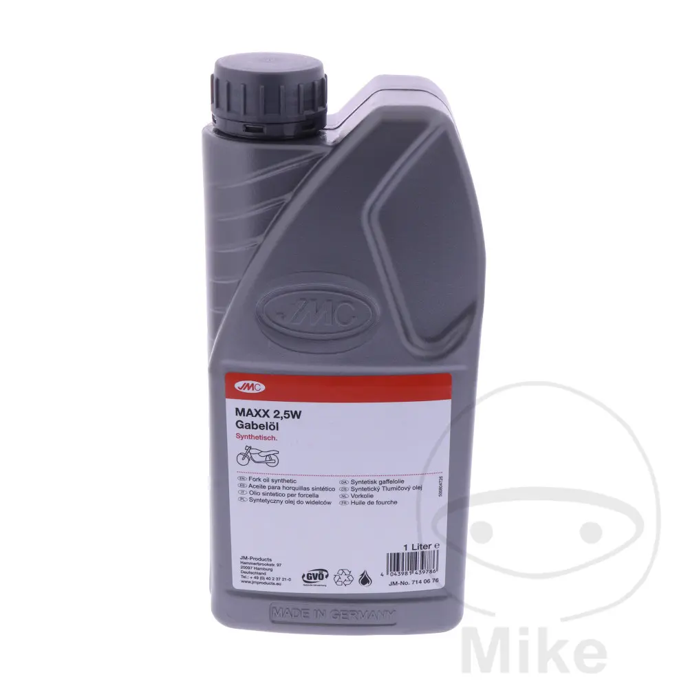 Huile de fourche JMC 2.5W 1L MAXX SYN Alternative 7140269
