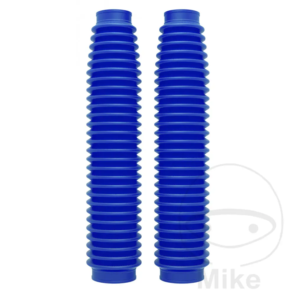 Soufflet de fourche Polisport bleu diamètre intérieur 41 et 58 mm longueur 350 mm (paire)