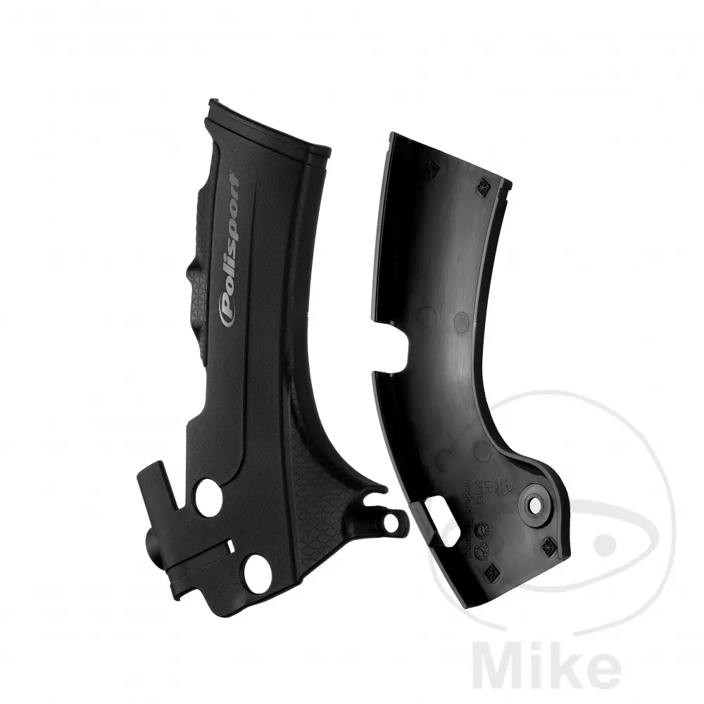 Protector de Cuadro Negro Polisport Kit — vista 2