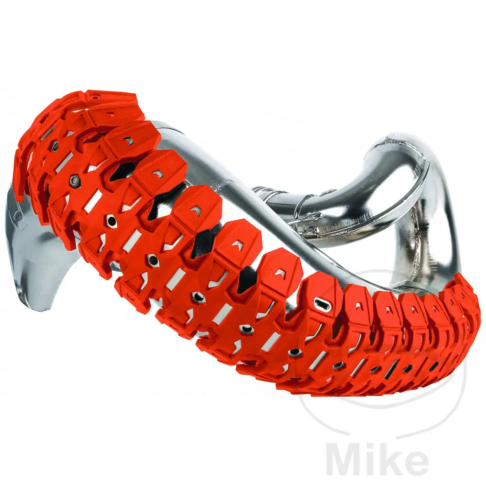 Protection d'échappement Polisport orange