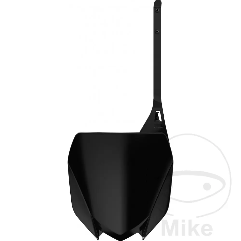 Plaque numéro tête de fourche Polisport Yamaha 250 YZ F 2019+, 250 YZ FX 2020+, 450 YZ F 2018+, 450 YZ FX 2019+ noir