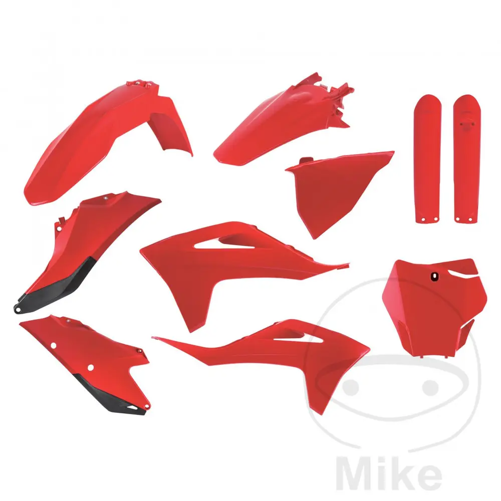 Motorradverkleidungssatz MX Gas Gas 125 MC / 250 EC / 250 EX F / 350 EC F / 450 EX F 2021-2023 rot Polisport
