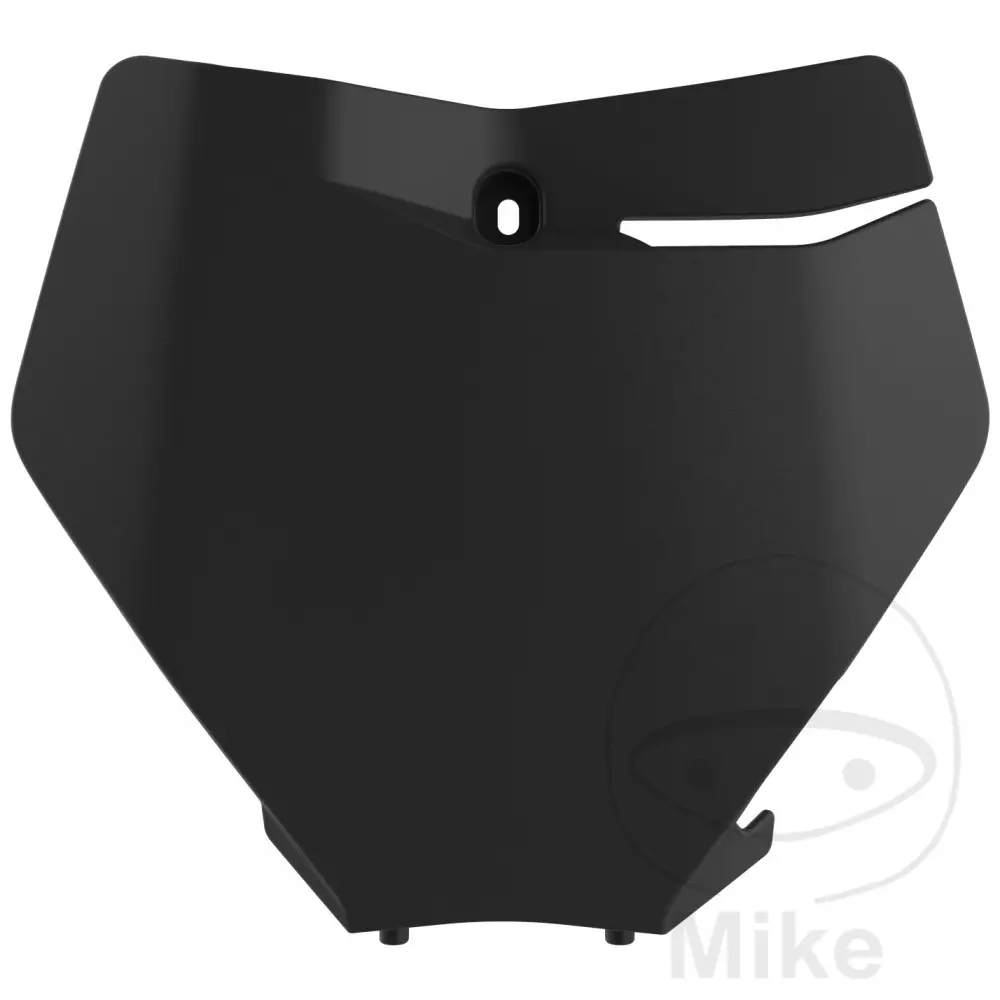 Plaque numéro-tête de fourche Polisport KTM 125 SX, 250 SX-F, 250 XC, 300 XC-F 2019-2022 noir