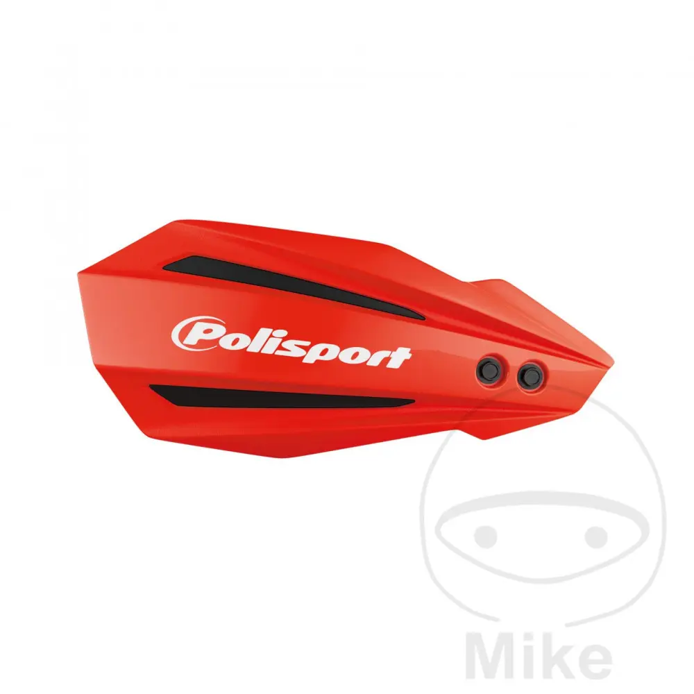 Protèges mains Mx Bullit (2 kits de montage) ROUGE/BLANC