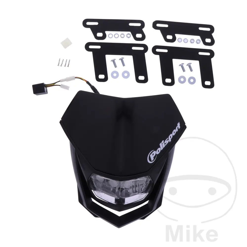 Polisport Halo LED Rückleuchte schwarz