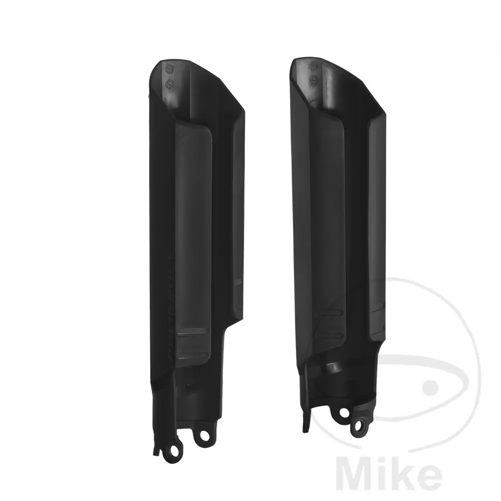Kompletter Gabel-Schutz Polisport Honda CRF450R/250R 19>21 schwarz — Ansicht 2