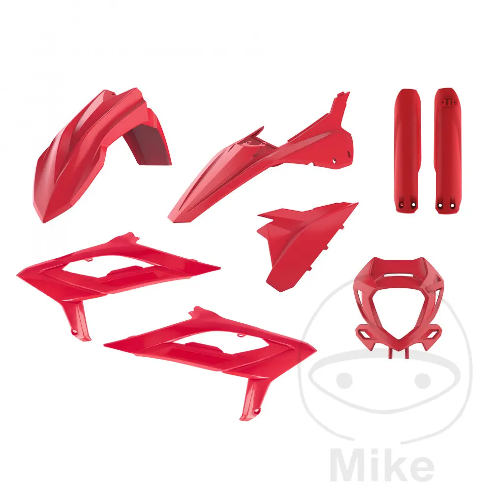 Kit plastiques complet Polisport Beta RR 250-450 2023+ rouge