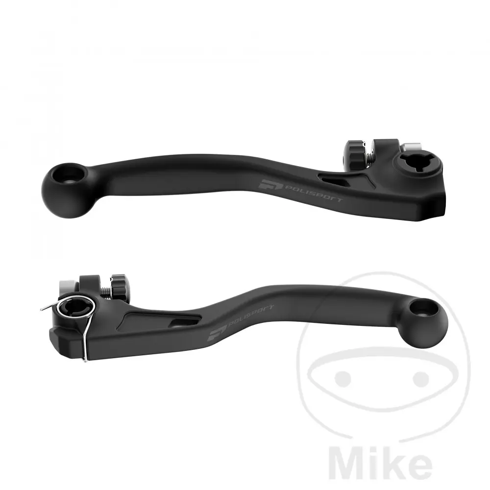 Leviers Polisport APT incassables Honda CRF 450R/RX 2021-2024 noir