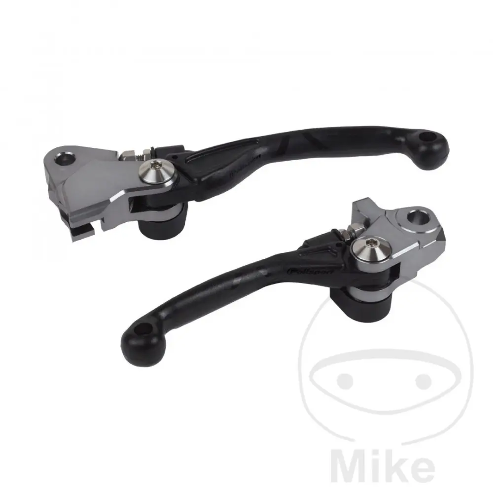 Leviers pivot Polisport KTM SX125/EXC '14>'15 TC/FC '19>'21 noir