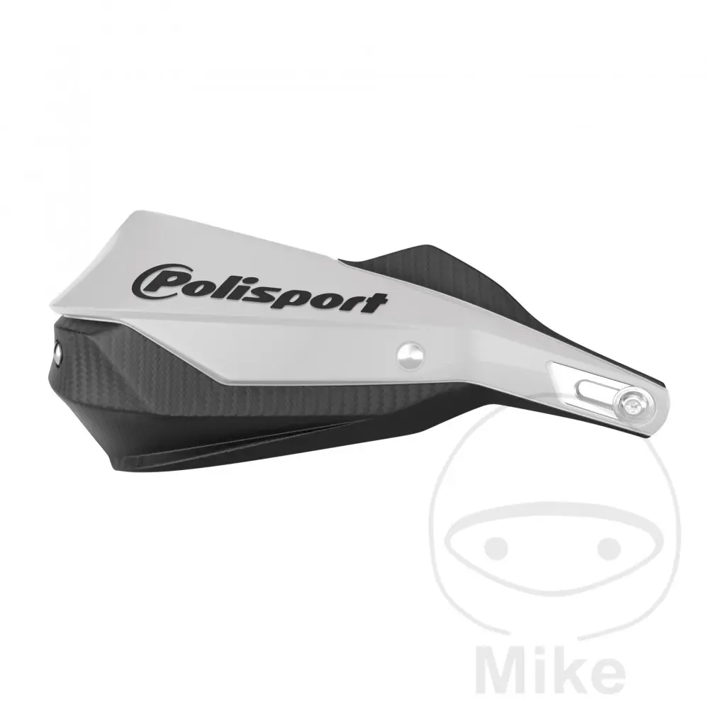 Protège-mains fermés POLISPORT TrailBlazer Transalp XL 750 blanc/noir