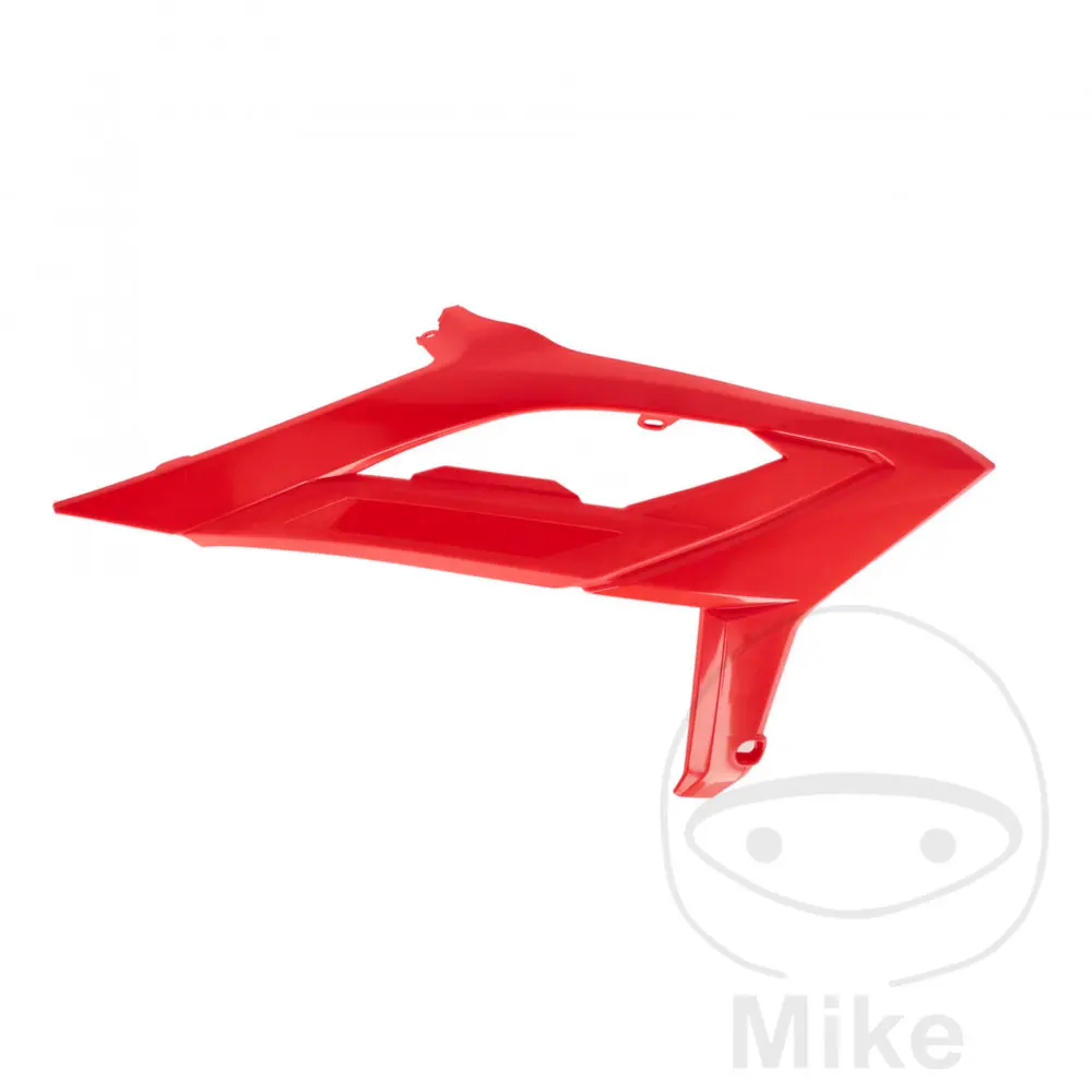 Ouïe de radiateur rouge kit Polisport