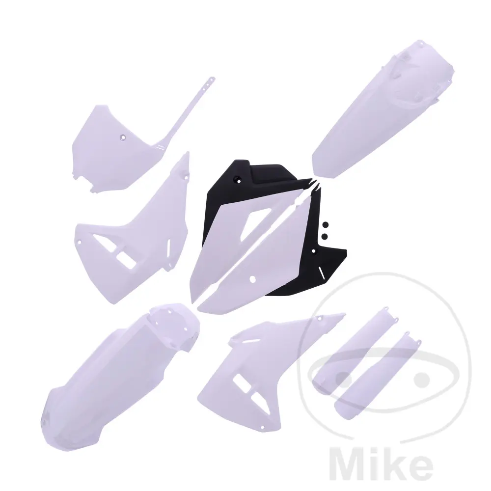 Kompletni bijeli plastični kit POLISPORT