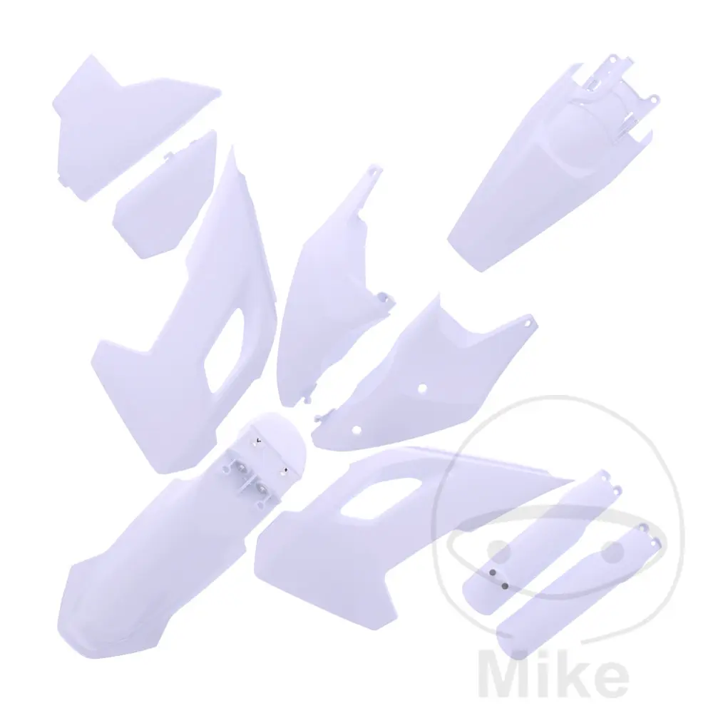 Kit plastiques complet Polisport HVA TE/FE(24>) blanc
