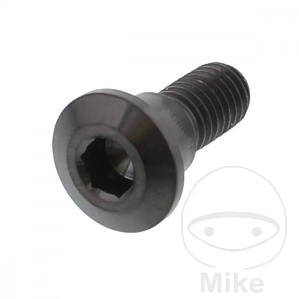 Šroub brzdového kotouče JMP M8x1.25 mm 22 mm černý titan