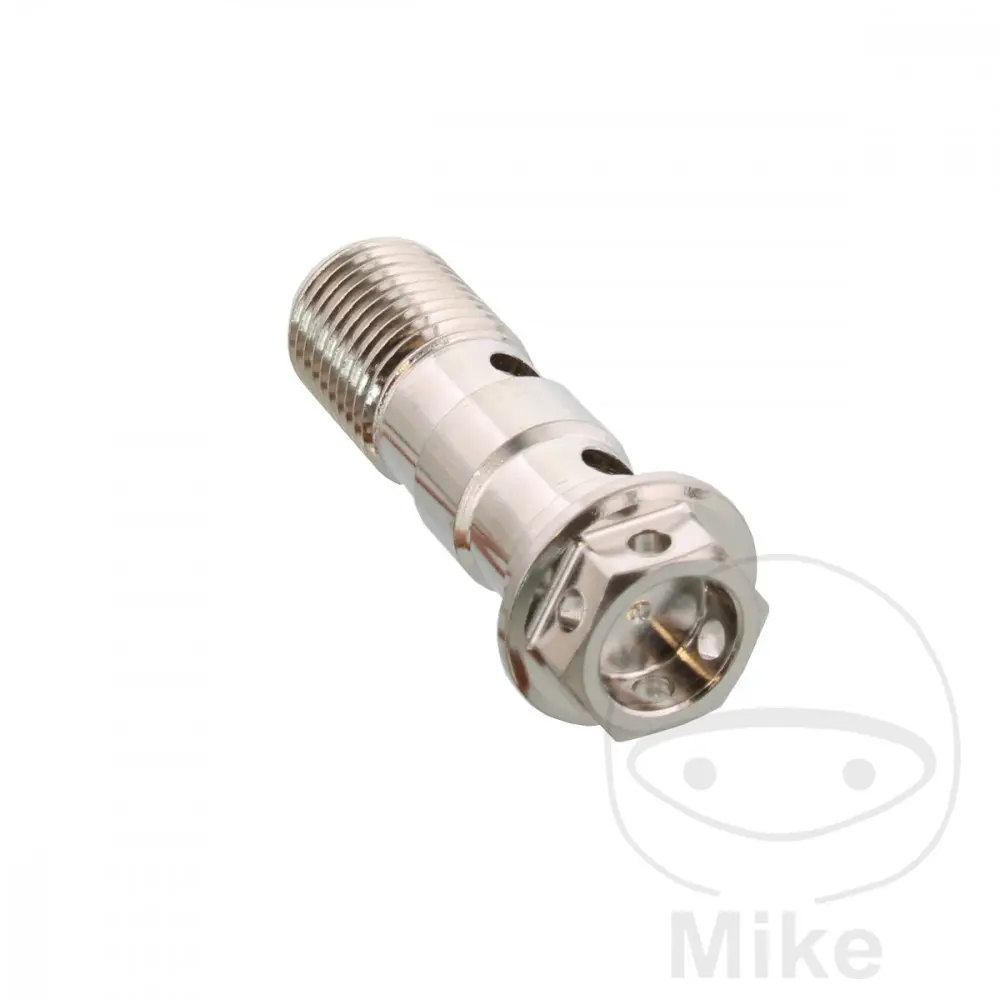 مسمار بانجو مزدوج M10 x 1.00 فولاذ مقاوم للصدأ A4 JMP
