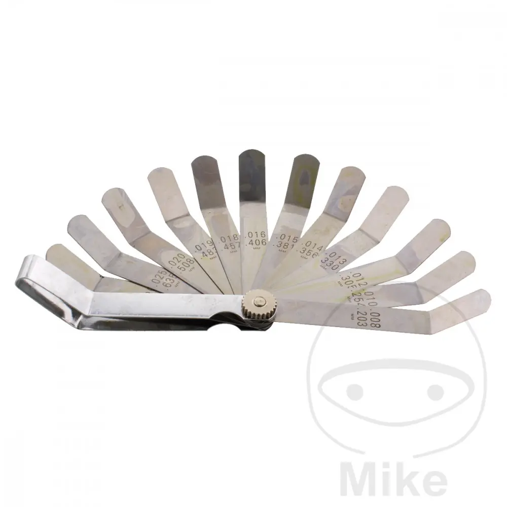Kit Galga de espessura Polegada JMP 12 peças 0.008-0.026
