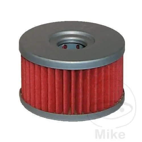 Filtre à huile Hiflofiltro HF137 adaptable Suzuki DR 500, DR 600, DR 650, DR 800 (60x37mm)