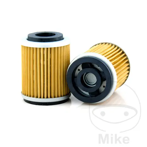 Filtre a huile maxiscooter adaptable yamaha 125 cygnus 1996+2003, majesty, SR - MBK 125 flame 1996+2003, skyliner (38X48MM) -Hiflofiltro HF143