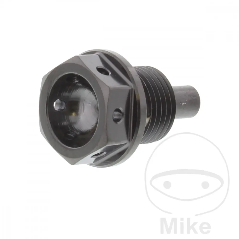 자성 엔진 오일 드레인 플러그 JMP M14X1.25 mm 12 mm 티타늄 블랙