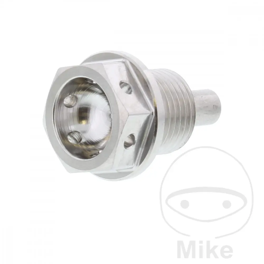 JMP magnetische olie aftap plug M14x1.25 mm 12 mm Titaan