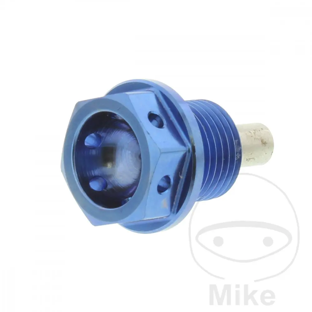 JM M14X1.25 mm 12 mm 티탄 블루 자기식 오일 드레인 플러그